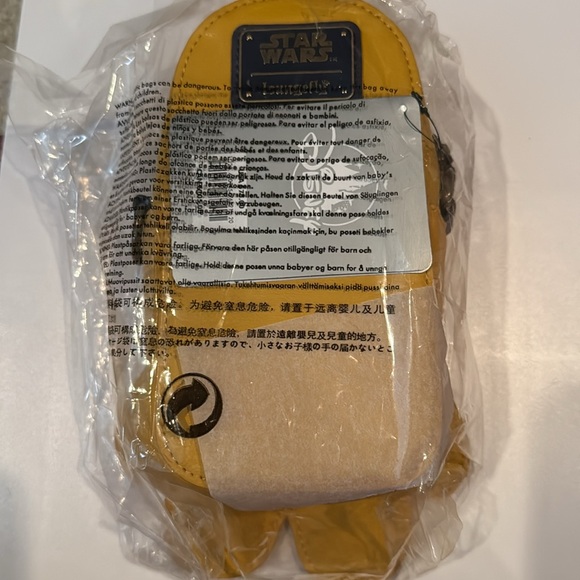 NWT Disney Parks Loungefly Crossbody Bag - Chewbacca Holiday Gingerbread - Picture 3 of 11